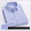 Laurens – Formal office shirt – Light Blue / L