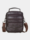 Laurits – Classic Leather Bag – Coffee