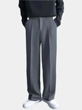 Laurits – Old Money Pants – Dark Grey / 34