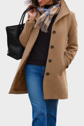 Leila – Elegant jacket in Nordic design – Khaki / M