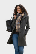 Leila – Elegant jacket in Nordic design – Khaki / L