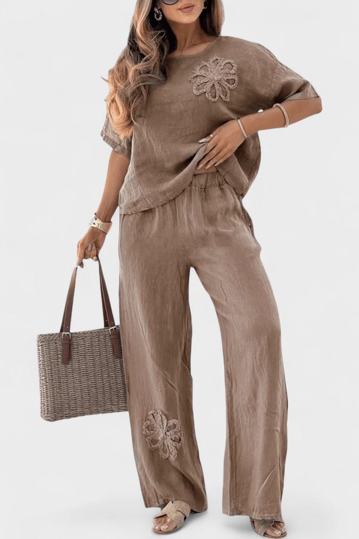 Lene – Boho set – Brown / S