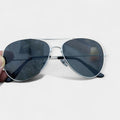 Lene – Sunglasses – Silver frame / Grey lens