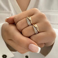 Leyna ring garden – Gold / Adjustable