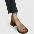 Liv – Elegant Sandals – Apricot / 36