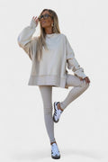Liv – Set with long sleeves – Apricot / S