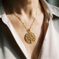 The Roots of Life Necklace in Gold – image 2