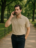 Loke – Brownstone Polo – Dark Grey / L