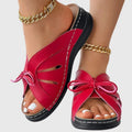 Louise – Comfort Sandals – Red / 36