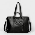 Louise – Olivia Leather Bag – Black