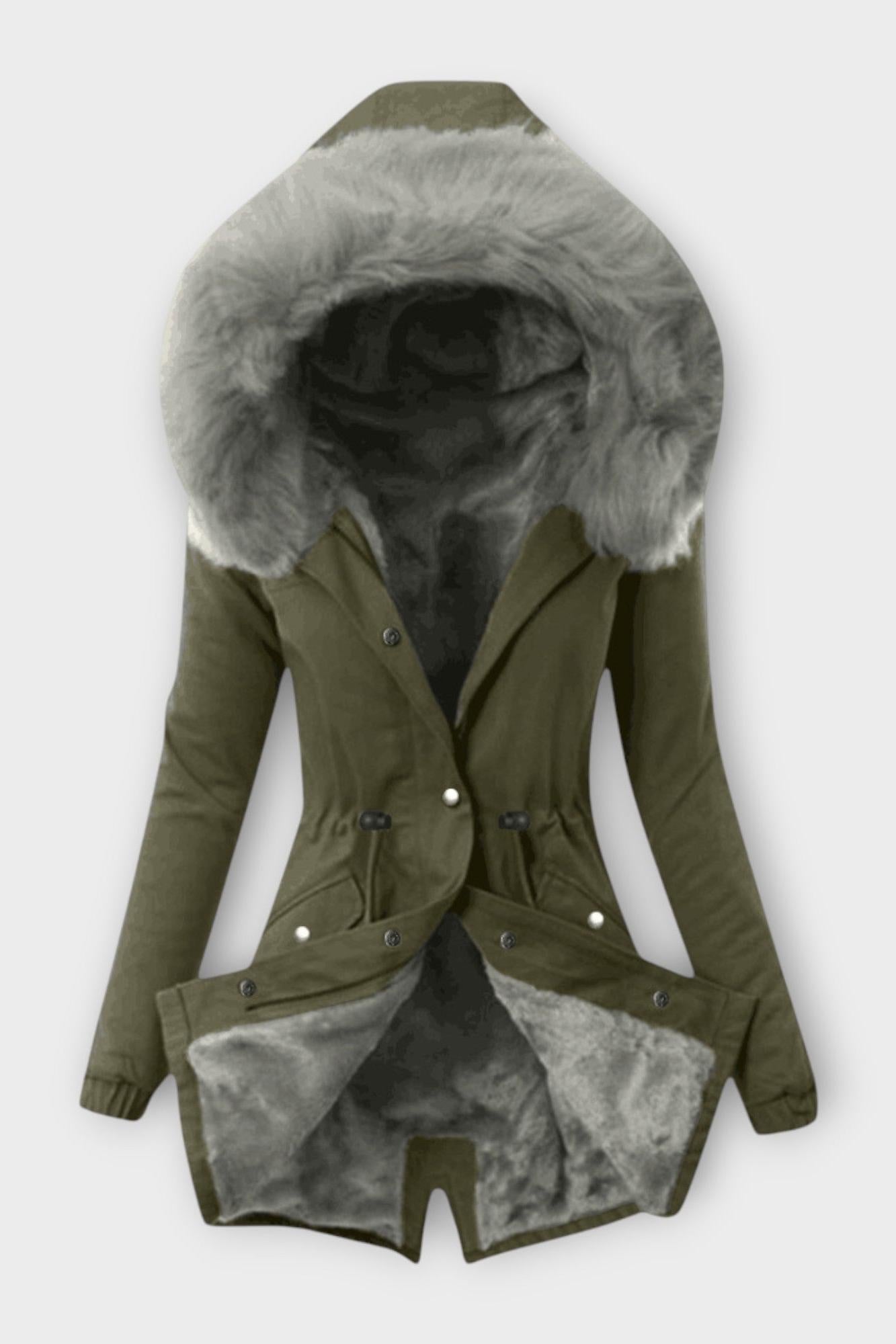 Louise – Winter jacket Maura – Green / XS