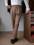 Luca – Side loss Genova Pants – Brown / 30
