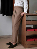 Luca – Side loss Genova Pants – Brown / 31