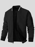 Lucas – Stylish bomber jacket – Green / M