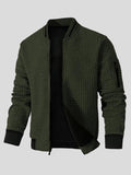 Lucas – Stylish bomber jacket – Green / L