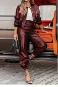 Lucie – Leather set – Red / L