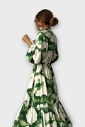 Luna – Floral maxi dress – L