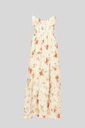 Luna – Maxi dress – White / M