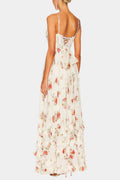 Luna – Maxi dress – White / XL