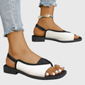Luna – Supportive Sandals – White / 36