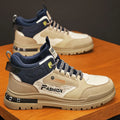 Luxestep – Classic Men's Shoes – Beige-Blue / 40