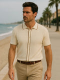 Mads – Vintage Siena Polo – Beige / L