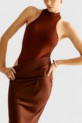 Mafalda – Dress – Brown / L