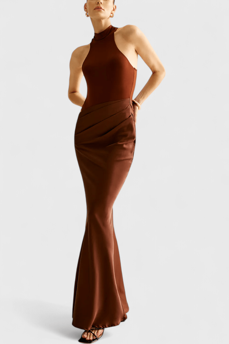 Mafalda – Dress – Brown / XS