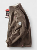 Magnus – Double insulated winter jacket – Classic Collar / Khaki