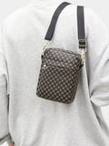 Magnus – Mini Bag with Vintage Pattern – Black