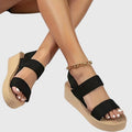 Malene – Supportive Sandals – Black / 39