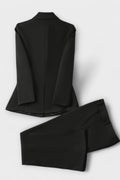 Malene – Structured set – White / M