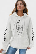 Malou – Warm hoodie – Black / XL