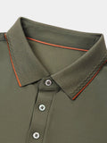 Mark – Noble Knit Polo – Dark Grey / L