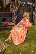 Marlene – Maxi dress – Orange / L