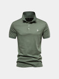 Mathias – Royal Crest Polo – Dark Grey / M