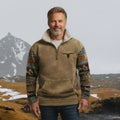 Mathis – Stylish half-zip winter Jumper – S