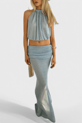 Mette – Maxi set – Blue / M