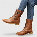 Mette – Supportive Boots – Light Brown / 38