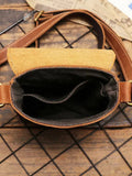 Mikkel – Mini Shoulder Bag in Leather – Blue