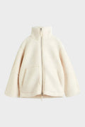 Mille – Elegant teddy robe in Nordic design – Cream / XL