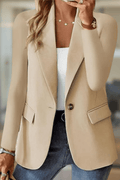 Nanna – Classic blazer – Red rose / XL
