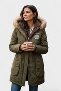 Nanna – Light and elegant jacket – Green / S