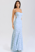 Nanna – Maxi dress – Blue / M