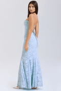 Nanna – Maxi dress – Blue / L