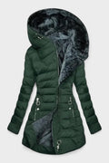 Nanna – Warm jacket – Dark Green / M