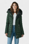 Nanna – Warm jacket – Dark Green / S
