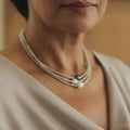 Natural pearl chain – image 3