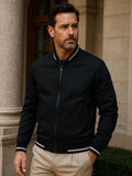 Nikolaj – Casual Bombardier jacket – Black / L
