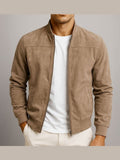 Nikolaj – Classic Urban Suede Jacket – Brown / M